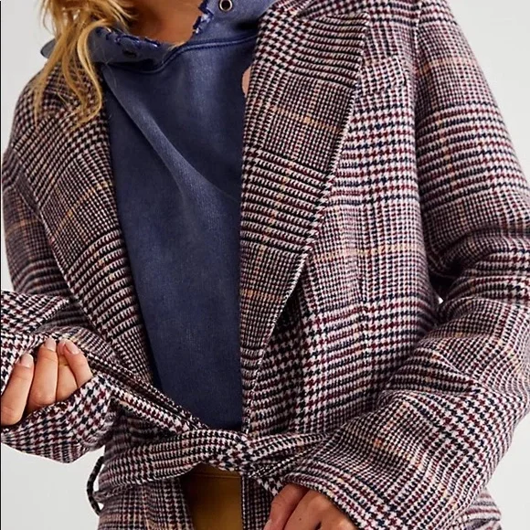 Free People Menswear Hailey Wool Coat